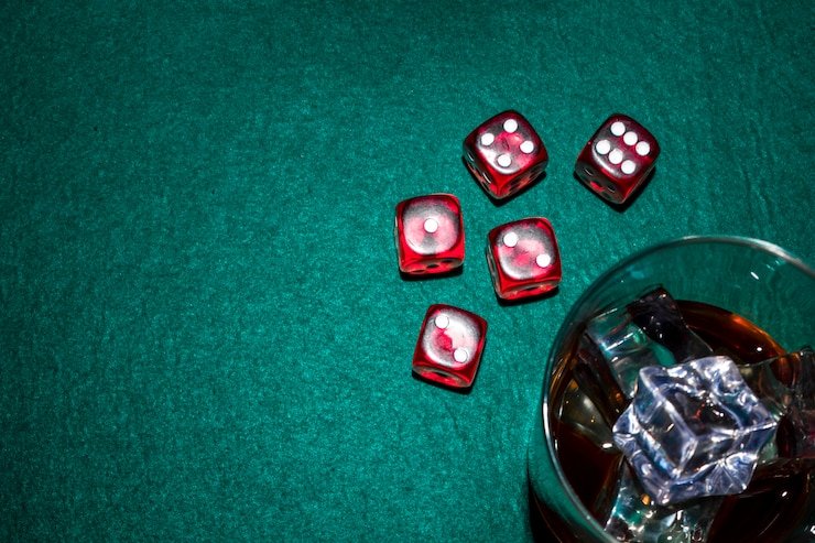 Interface meja Texas Poker jpbos dengan kartu komunal